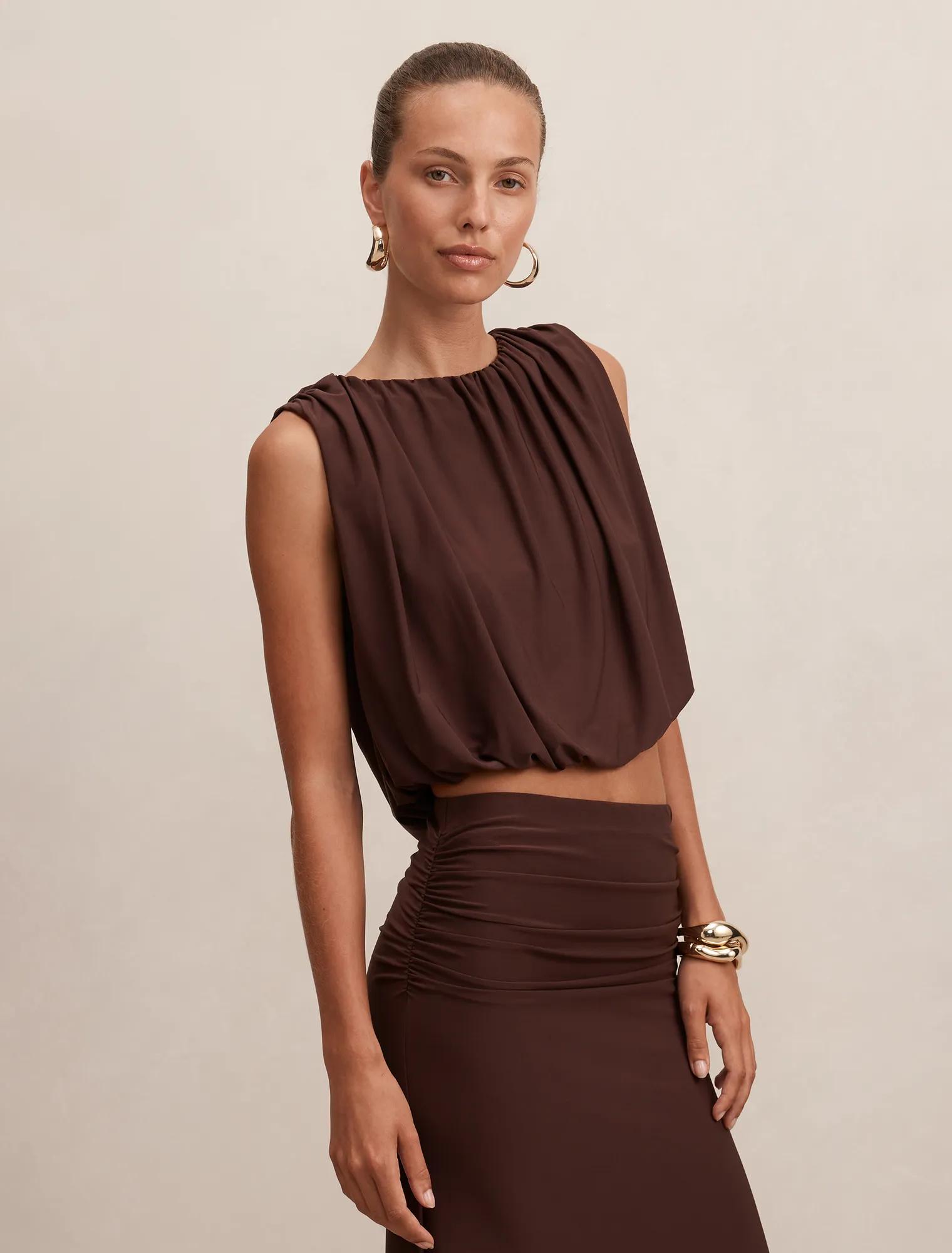 Sutton Sleeveless Bubble top