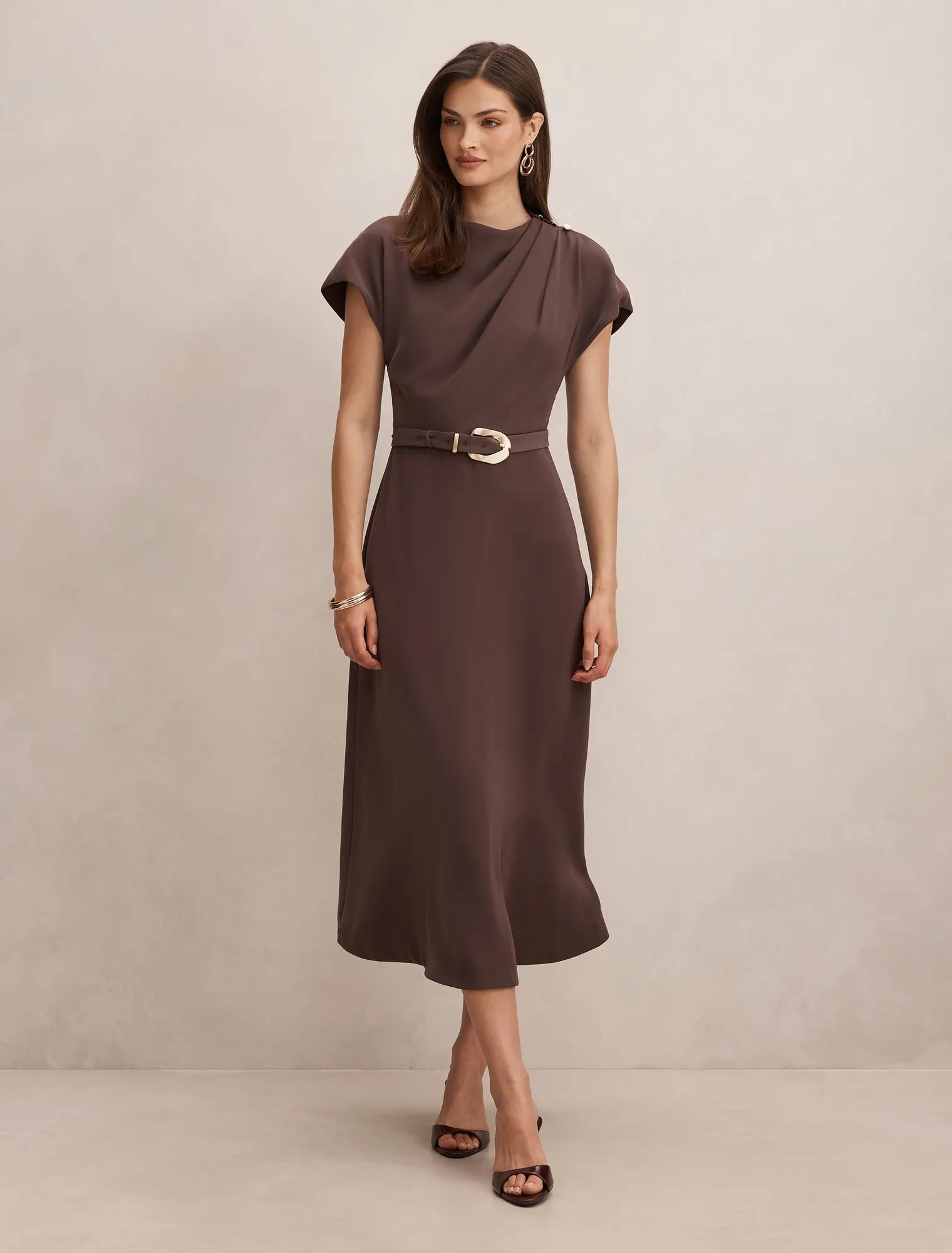 Knee Length Office Wear Pinterest Dresses For Work Women's Elegant  Sleeveless Work Dresses For Women's Round Neck Bodycon Sheath Dress