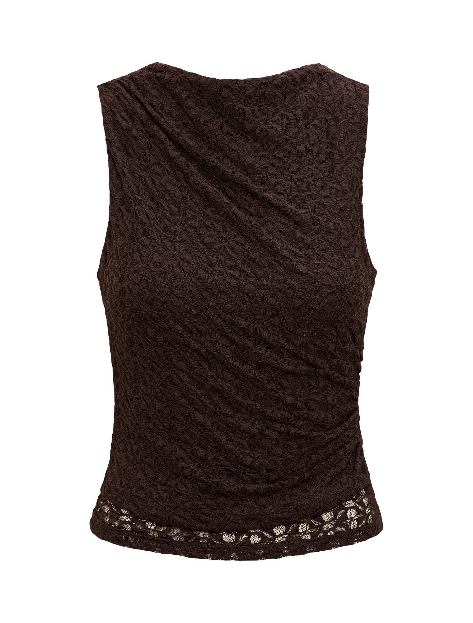 Tahlia Textured Lace Tank