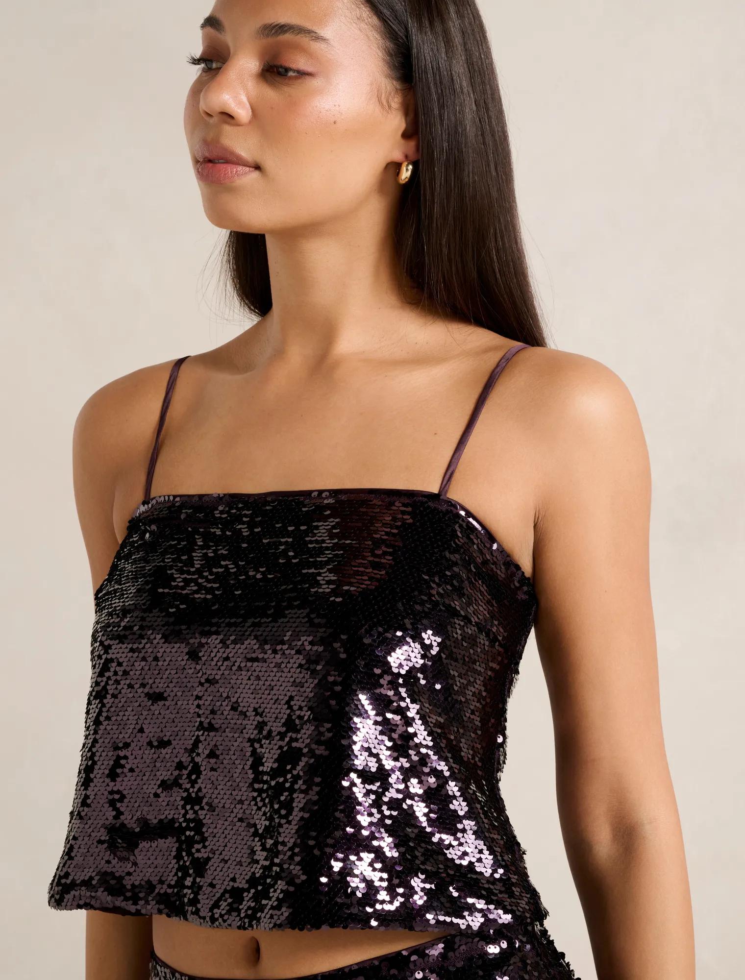 Nora Sequin Top