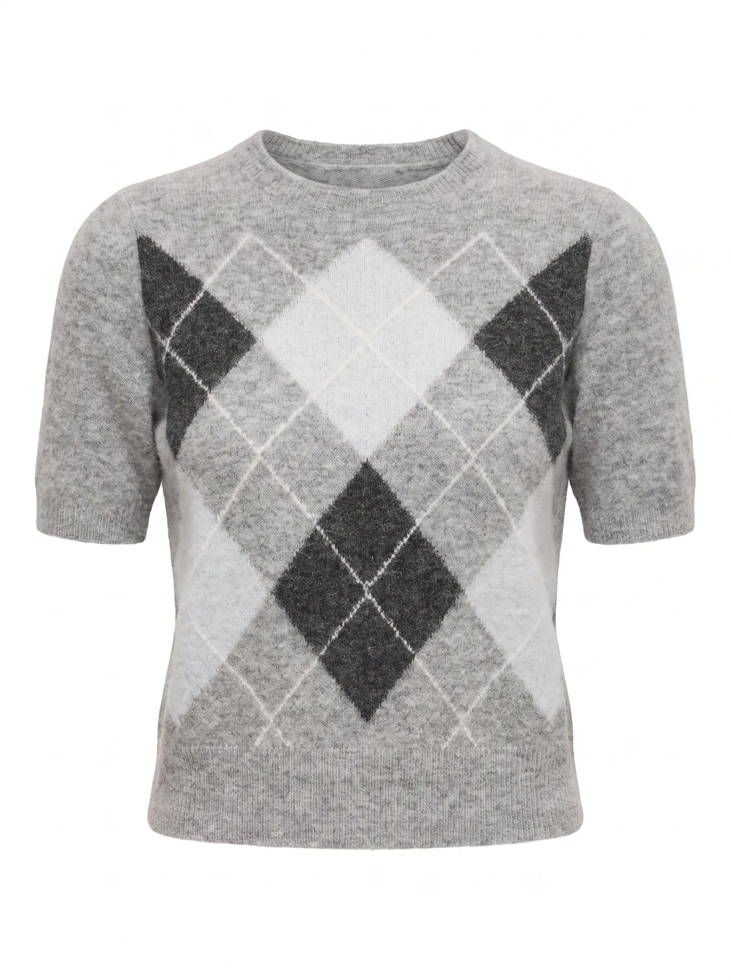 Andy Argyle Fluffy Knit Tee