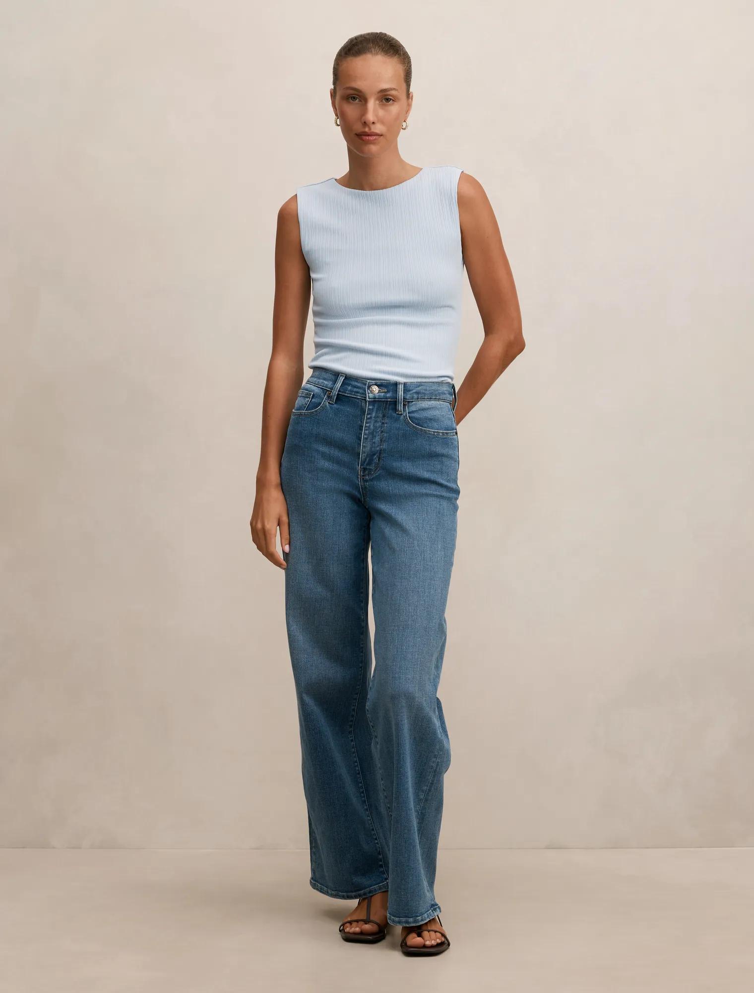 Frankie Boat Neck Tank Top