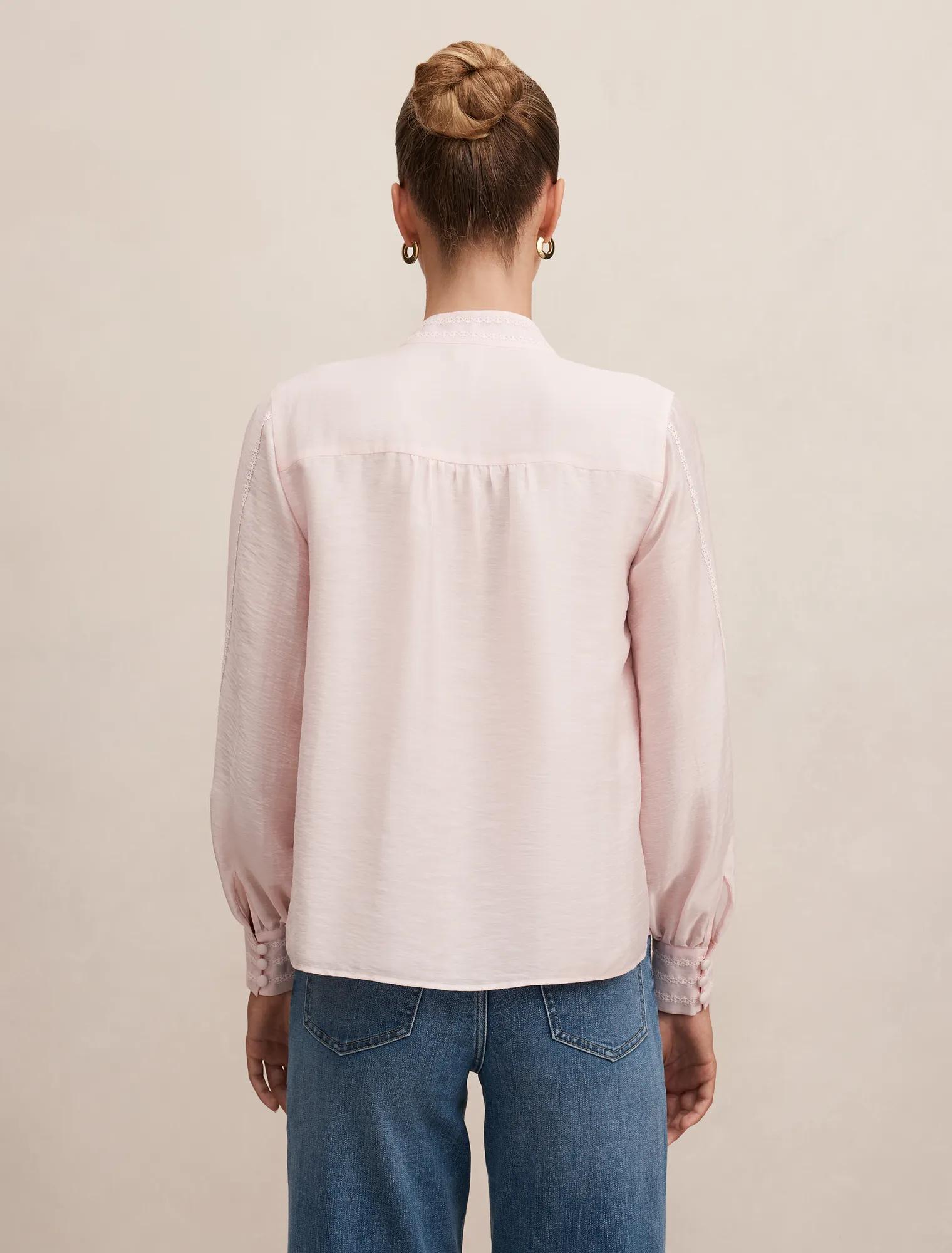 Astra Lace Trim Blouse