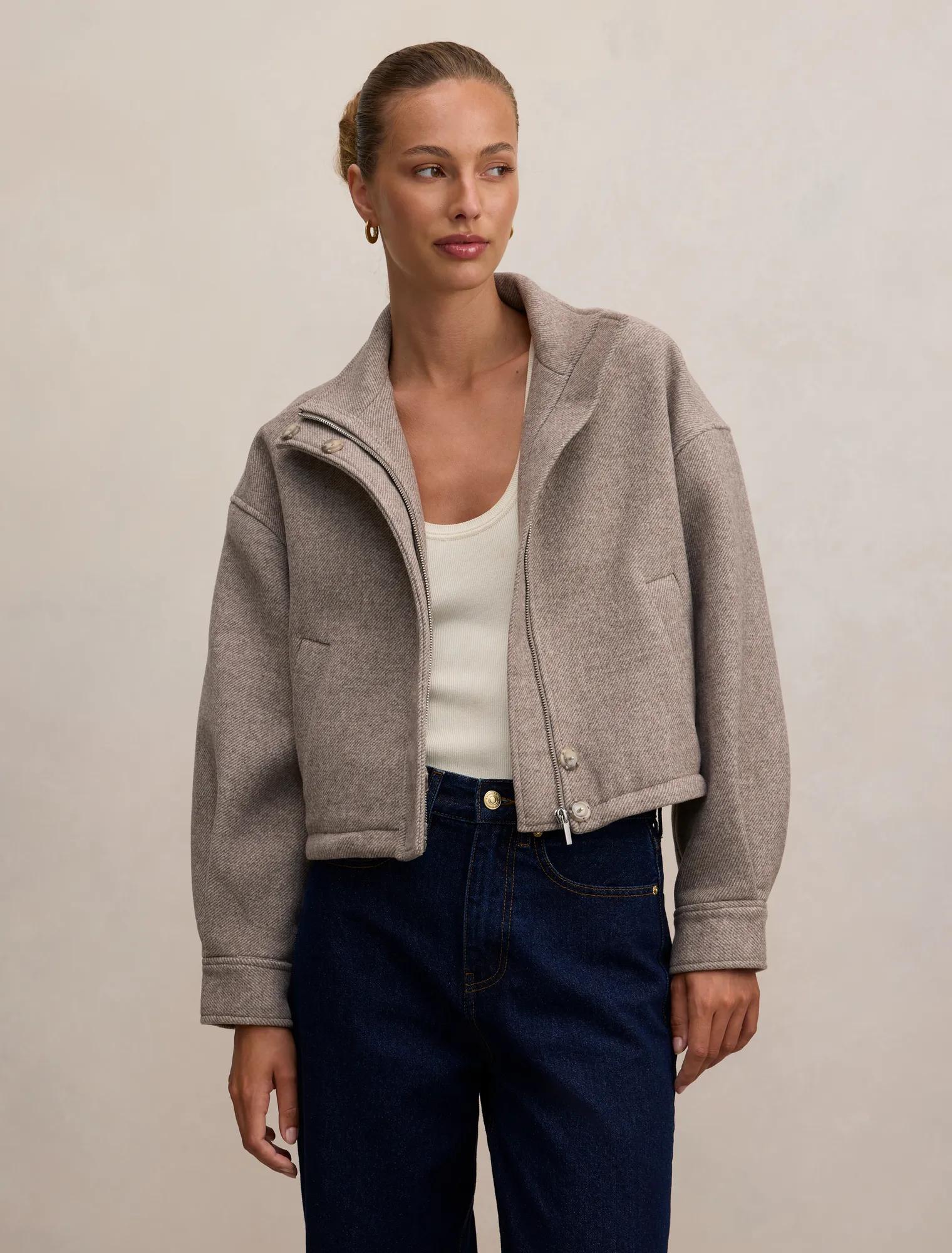 Kira Funnel Neck Jacket
