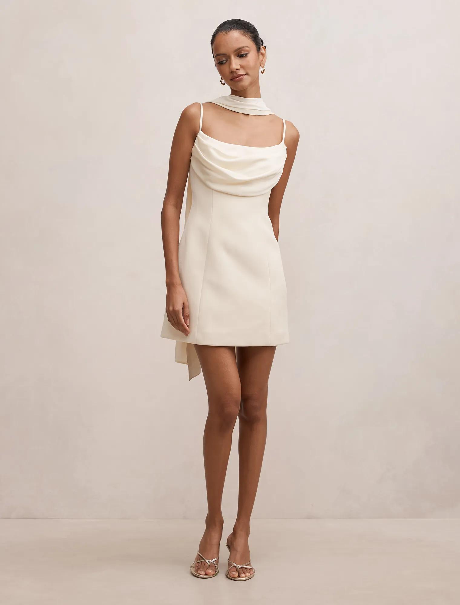 Darcy Petite Scarf Mini Dress
