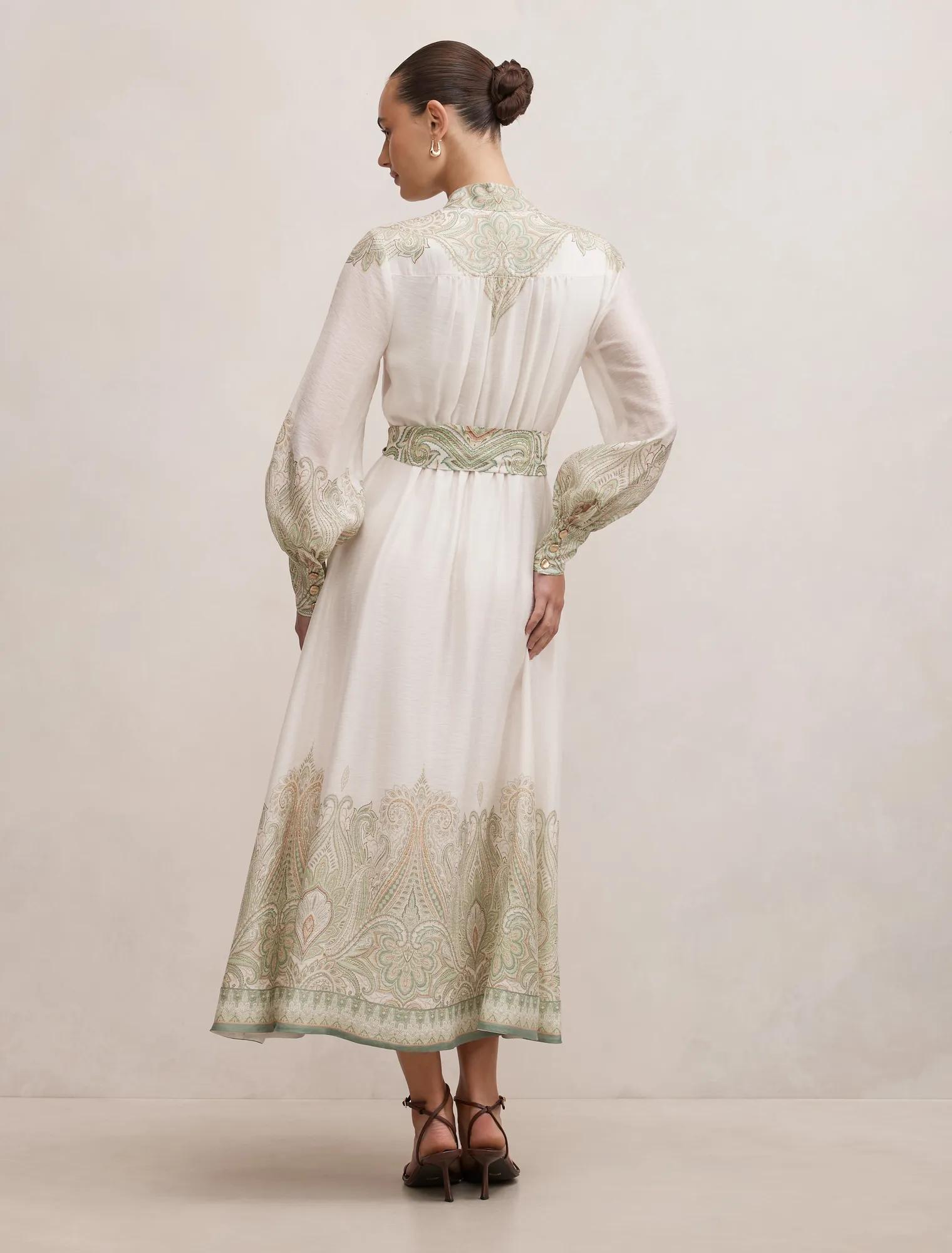 Lucena Button Front Midi