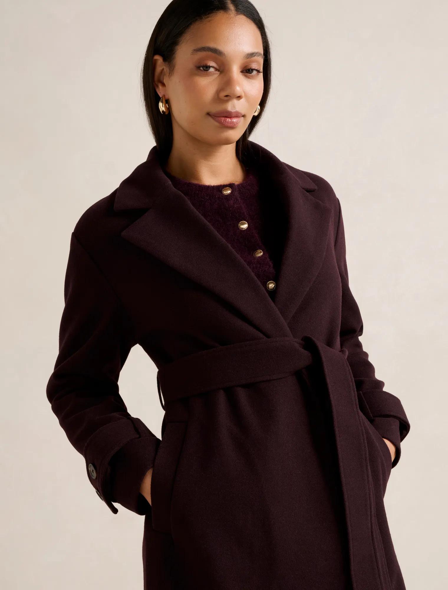 Heidi Double Breasted Wrap Coat