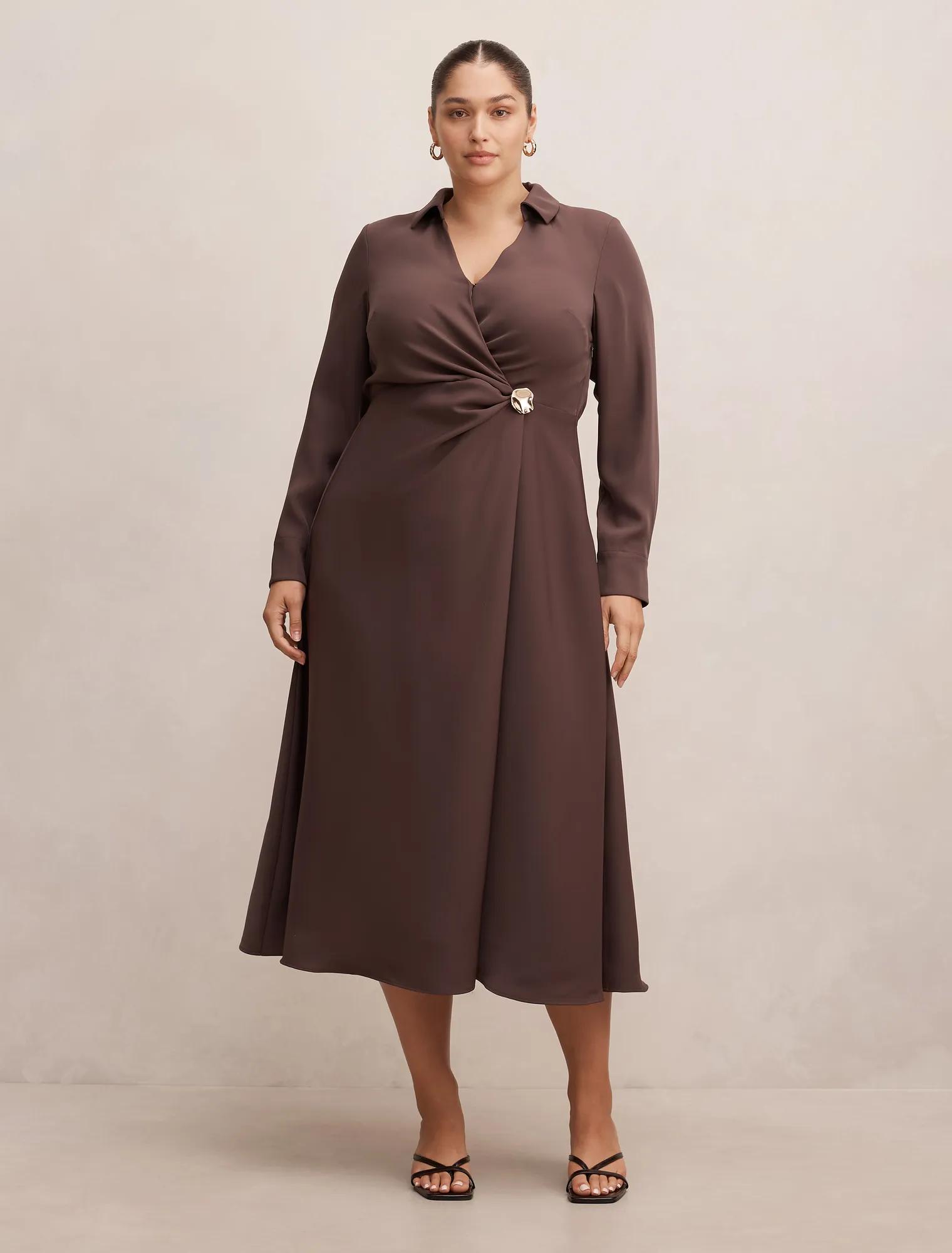 francesca's brown dress francescas brown dress FRANCESCA DRESS IN TAWNY BROWN POPCHIC
