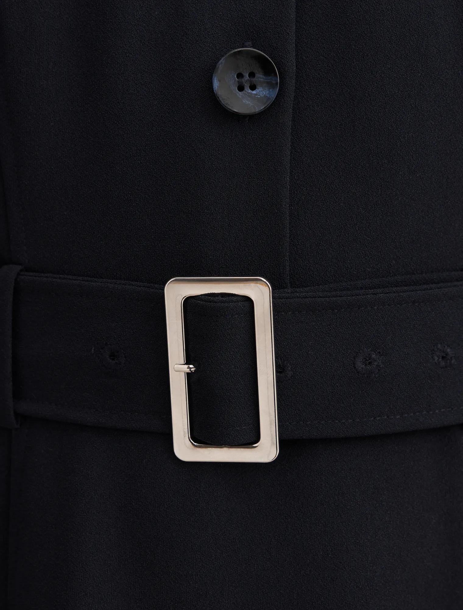 Elora Crepe Shirt Dress