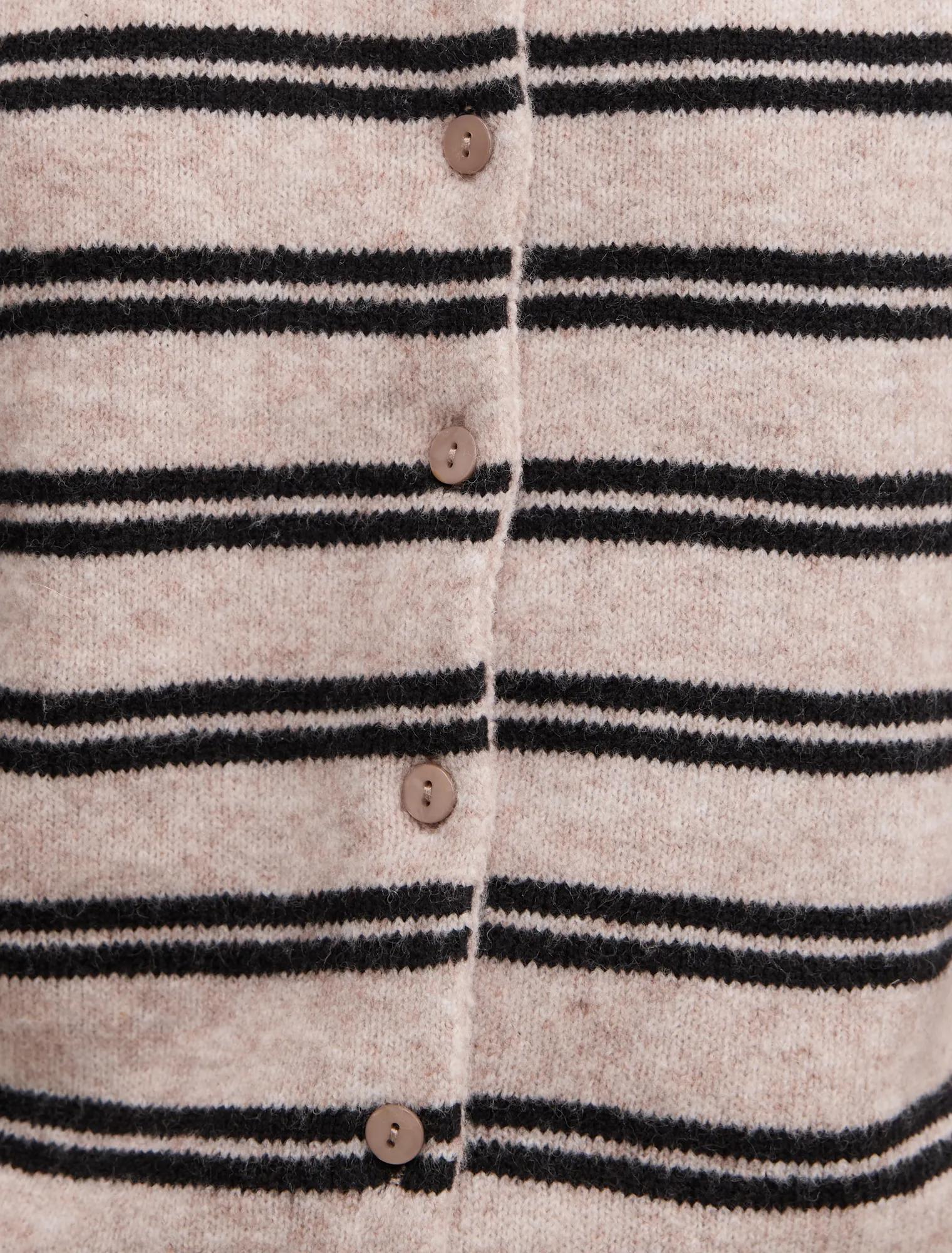 Eloise Stripe Knit Cardigan