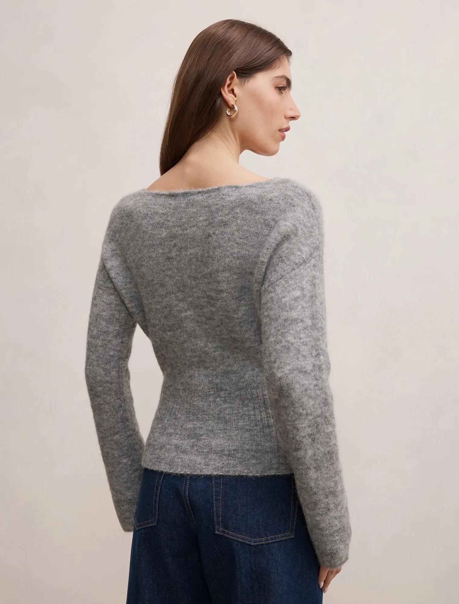 Matilda Ballet Neck Sweater