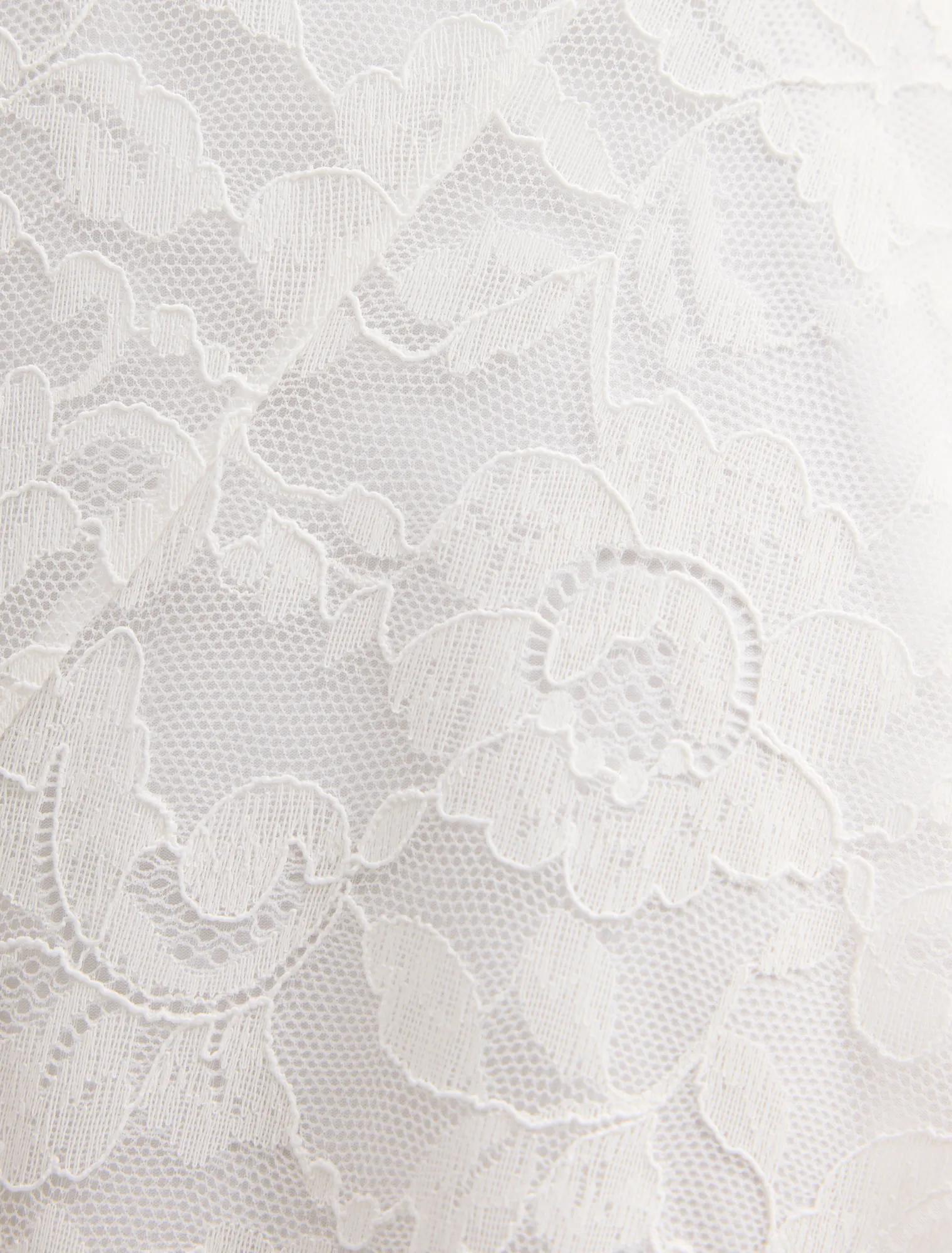 Desiree Lace Asym Dress