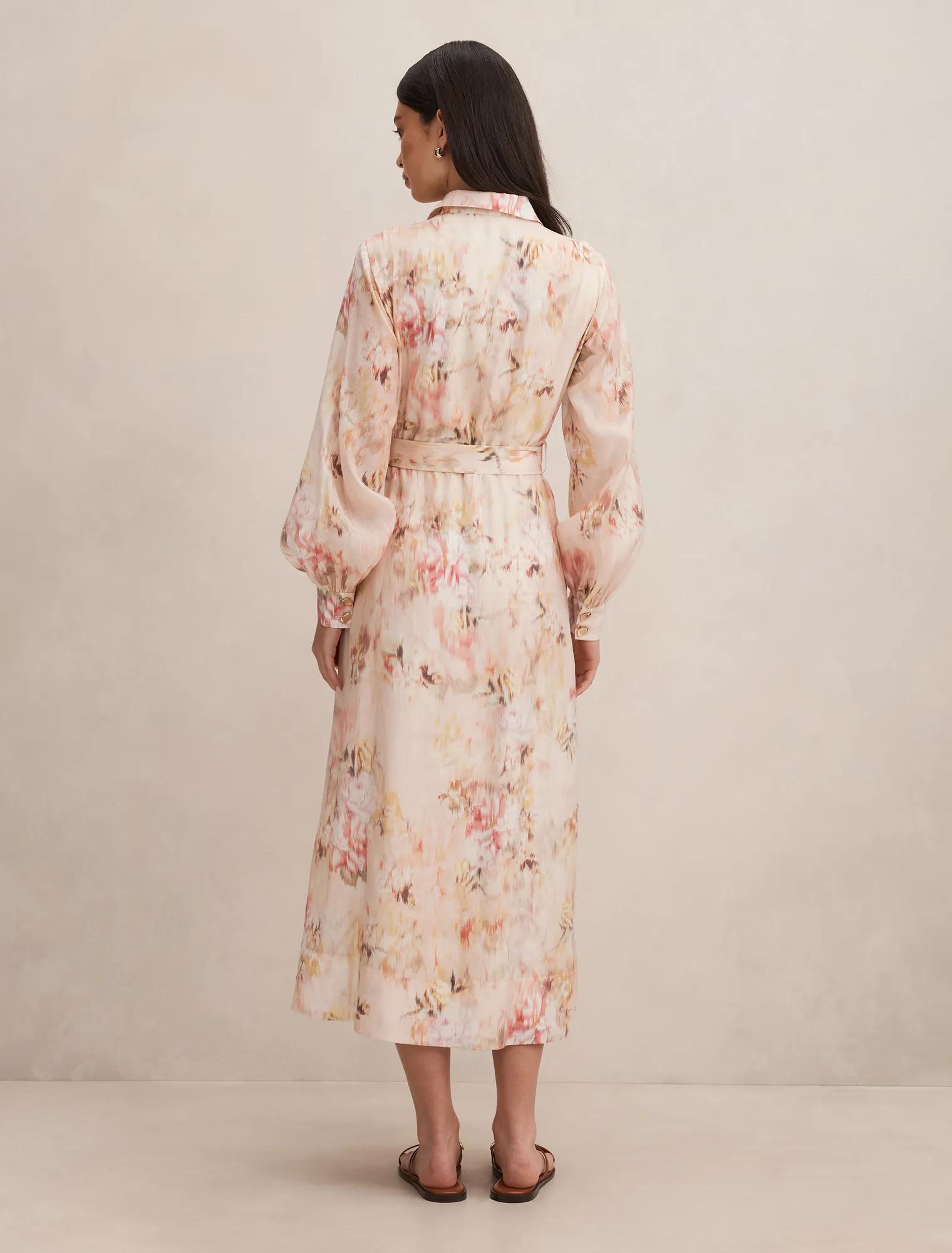 Terese Printed Shirt Dress