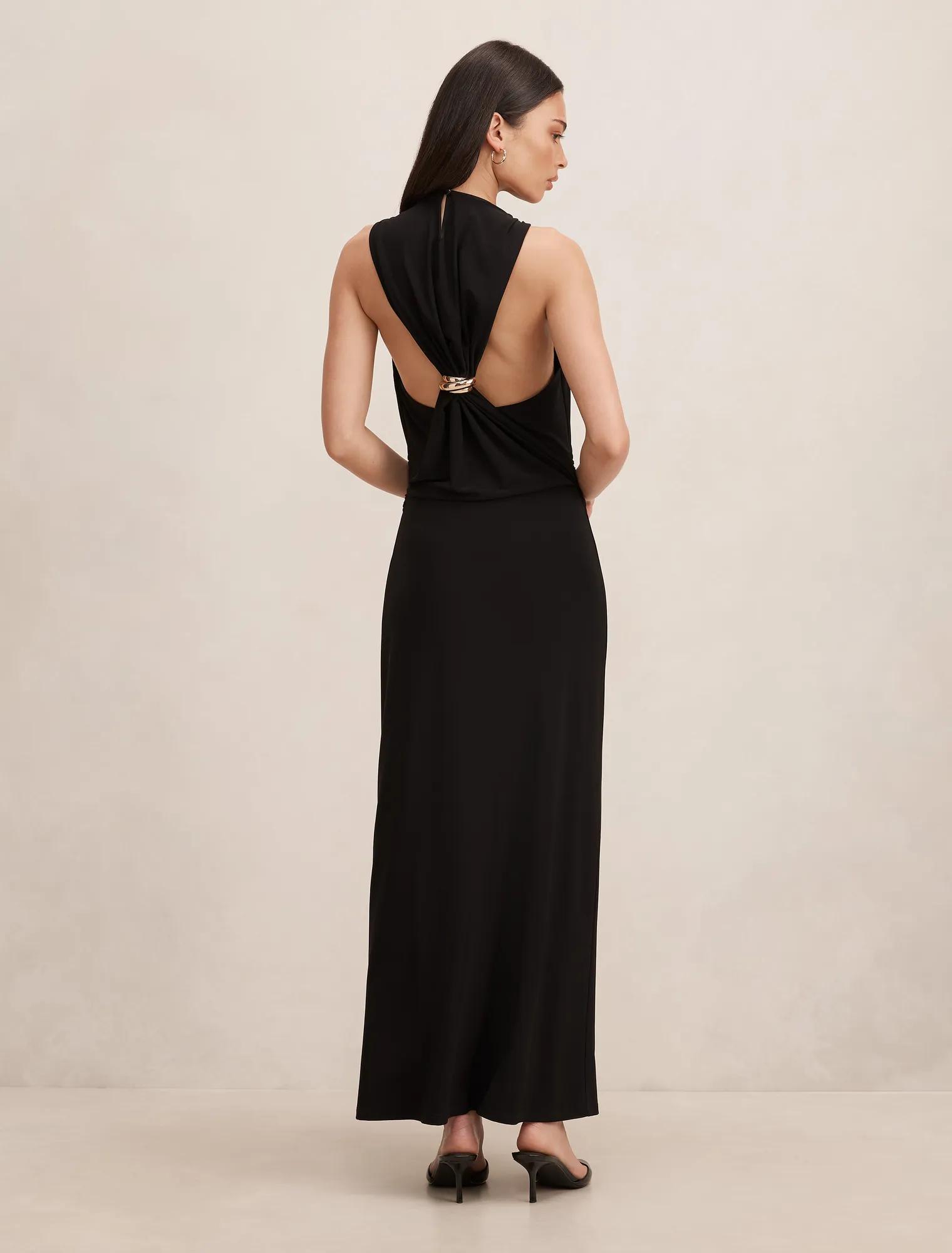 Jae Bubble Back Hardware Maxi Dress