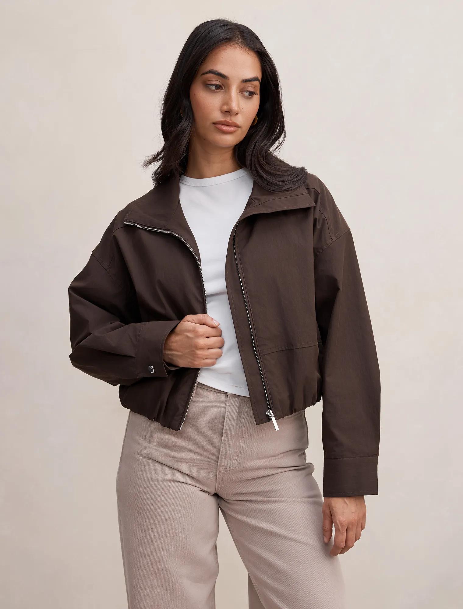 Brooke Funnel Neck Jacket