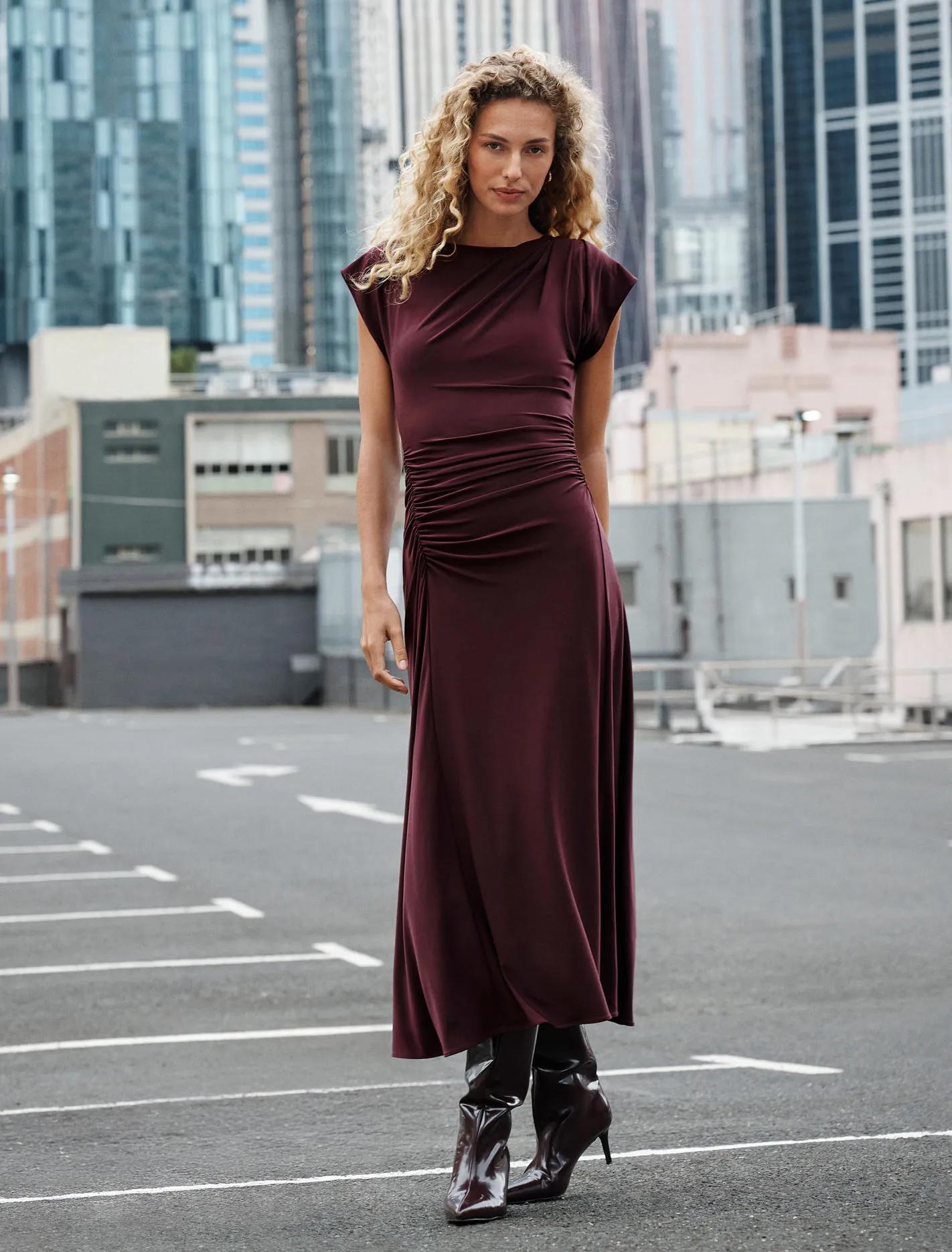 Marissa Jersey T-Shirt Midi Dress