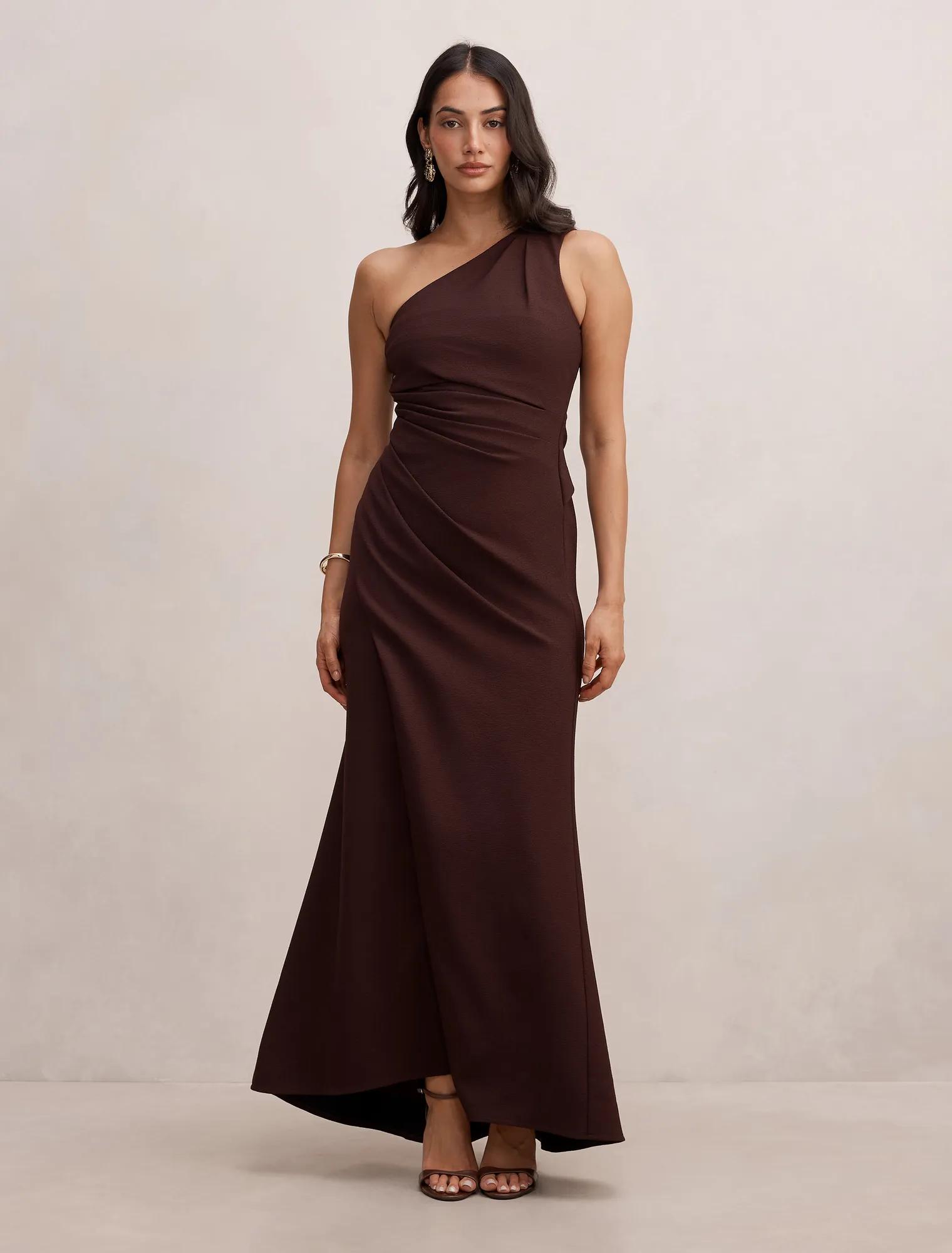 Yolanda One Shoulder Gown