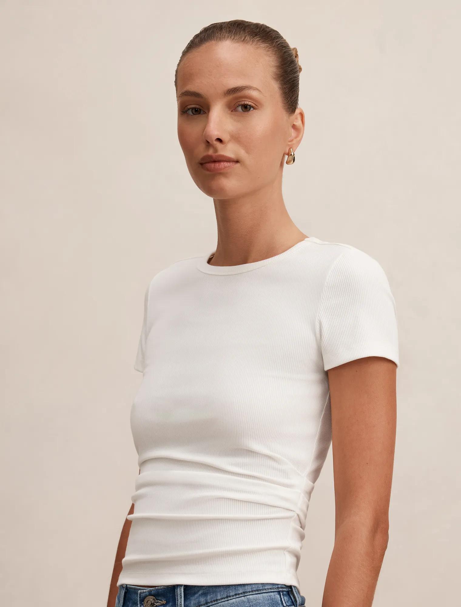 Kelly Tuck Detail Baby Tee