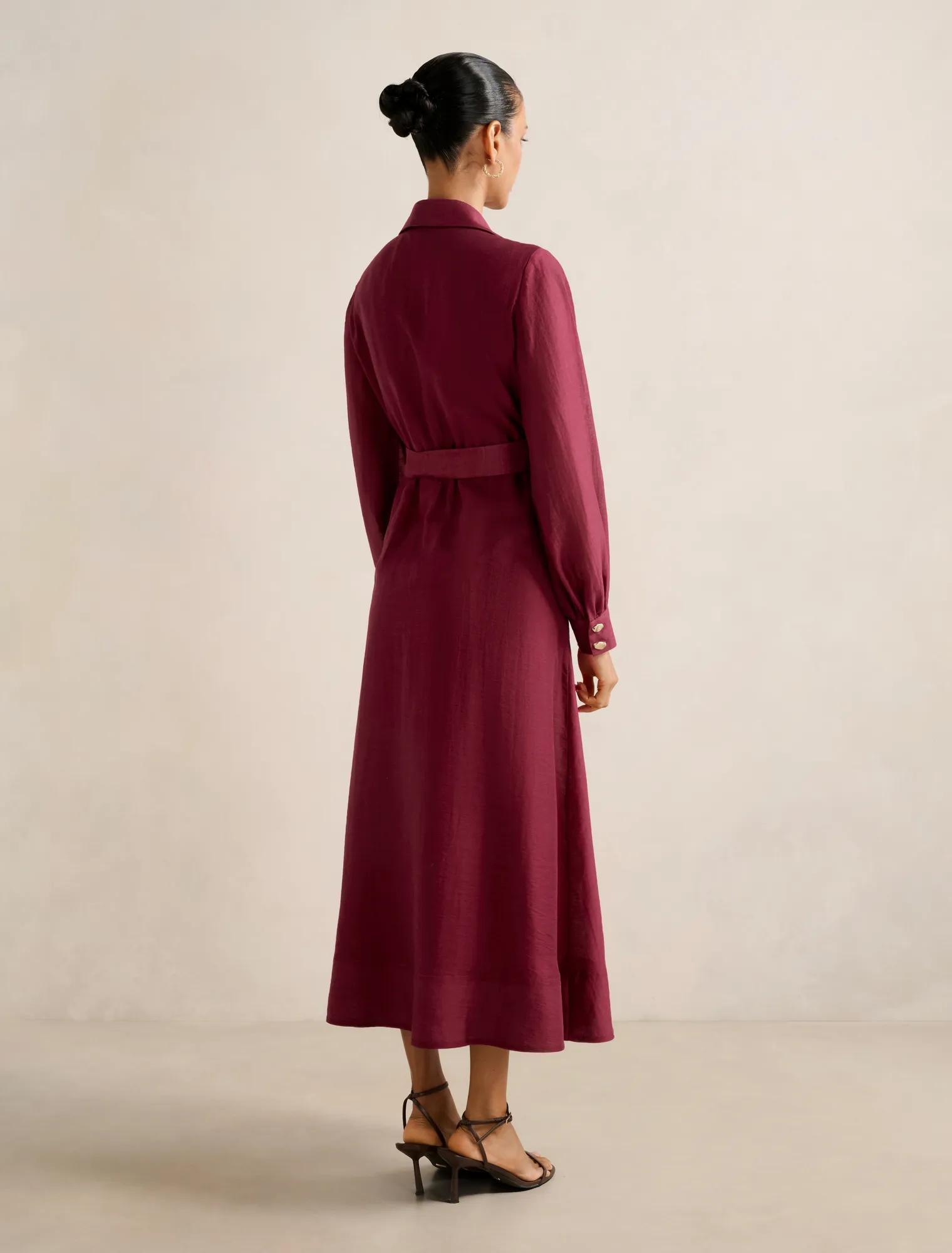 Evelyn Petite Seam Detail Midi