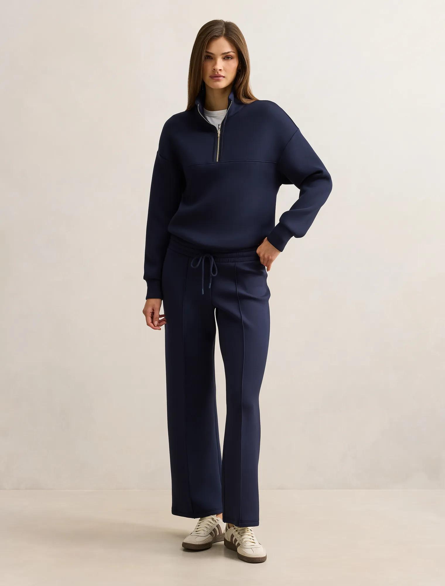 Lya Lounge Satin Trim Jumper