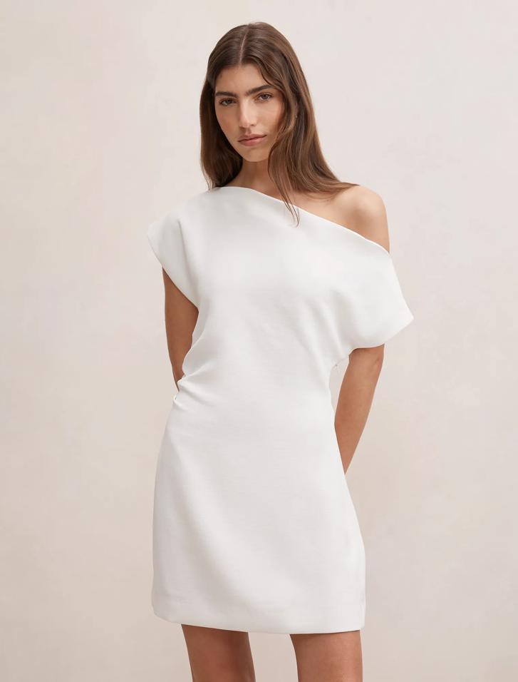 prom dress with wrap Wrap Long Sleeve Metallic Prom Dress RJ12035